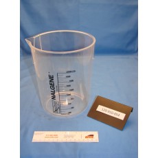 Plastic Beaker, 2000 mL