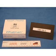 Filter Paper, Whatman #40, 9 cm, 8 &micro;m, Box of 100