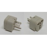 Plug Adapter, Any Country to US Style 115 Volt